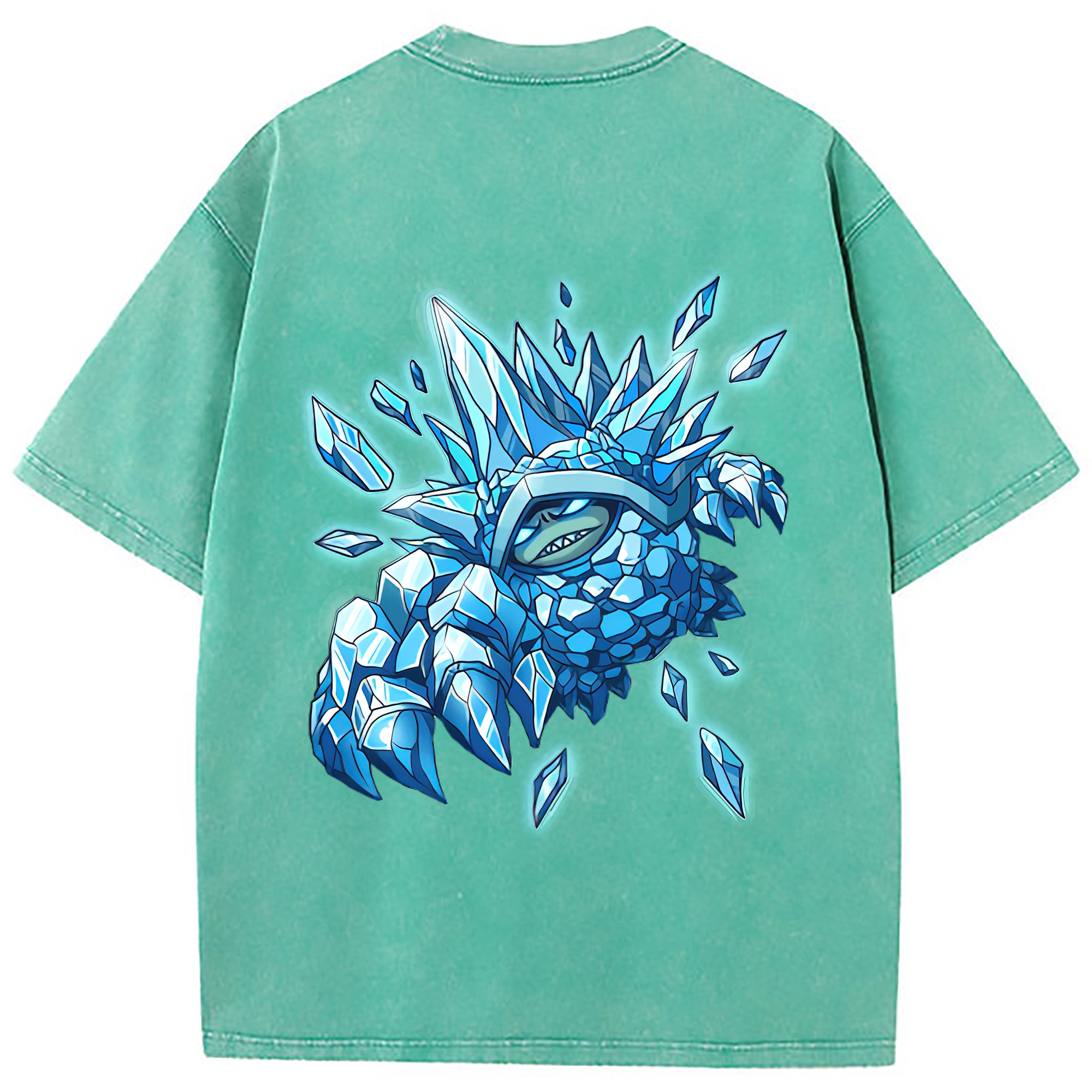 （画像用） リーグ・オブ・レジェンド League of Legends LOL 綿100% ヴィンテージ風 半袖Tシャツ（背面プリント）